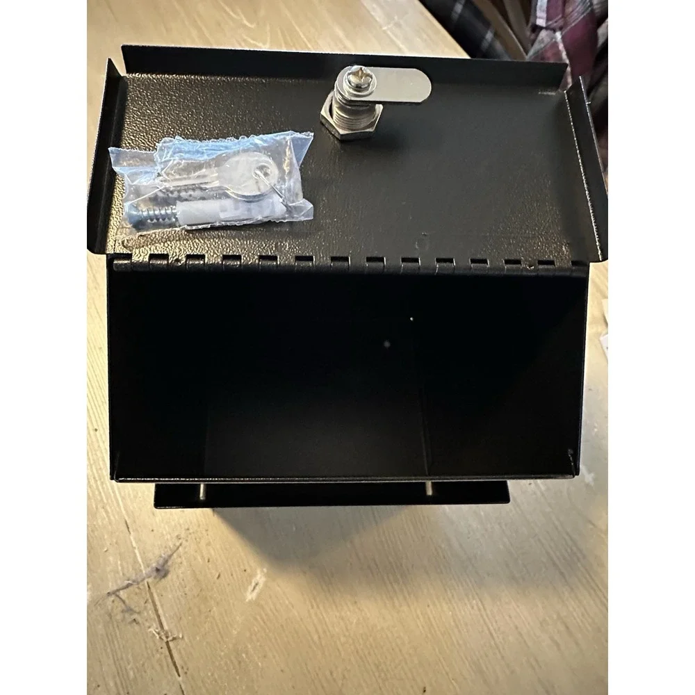 Safeco Steel Suggestion/Key Drop Box w/Locking Top, 7w x 6d x 8-1/2h SAF4231BL